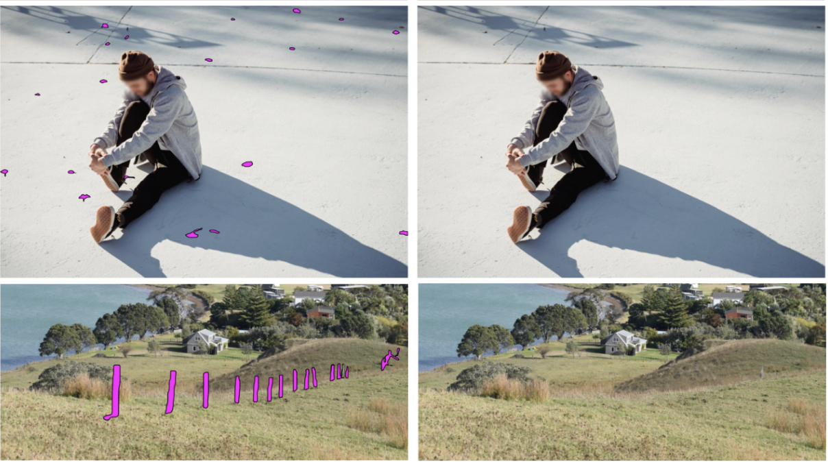 SimpSON: Simplifying Photo Cleanup With Single-Click Distracting Object Segmentation Network